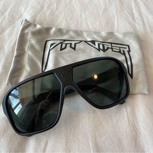 Pit Viper the Exec Flight Optics polarized aviator-style sunglasses